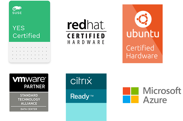 Certified Ready with Software Partners